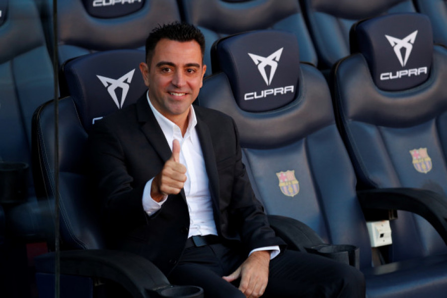 Xavi quiere poco: ganar y jugar bien