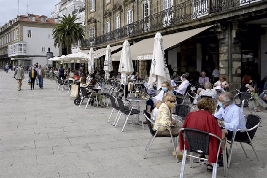 Galicia supera los 900 casos activos de Covid-19, unos 320 más que hace una semana, tras 104 nuevos contagios