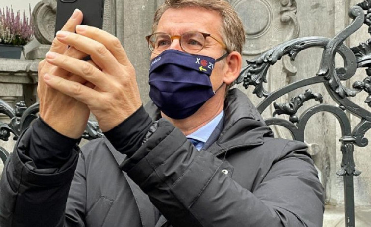 Feijóo llama en Bruselas a todos los europeos a visitar Galicia en el Xacobeo