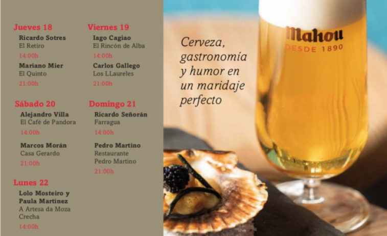 Las “Gastroexperiencias Mahou” llevan a Asturias el sabor de Galicia