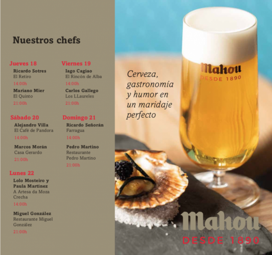 Las “Gastroexperiencias Mahou” llevan a Asturias el sabor de Galicia