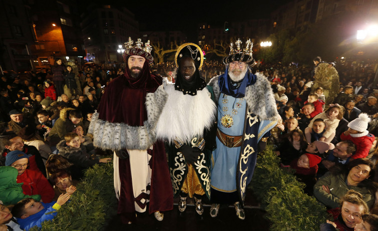 Los Reyes Magos de Oriente prolongarán su viaje a Vilagarcía