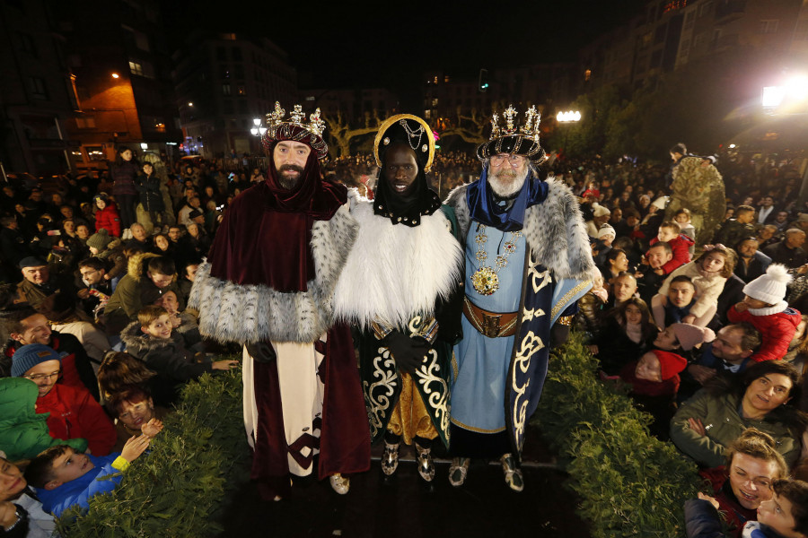 Los Reyes Magos de Oriente prolongarán su viaje a Vilagarcía
