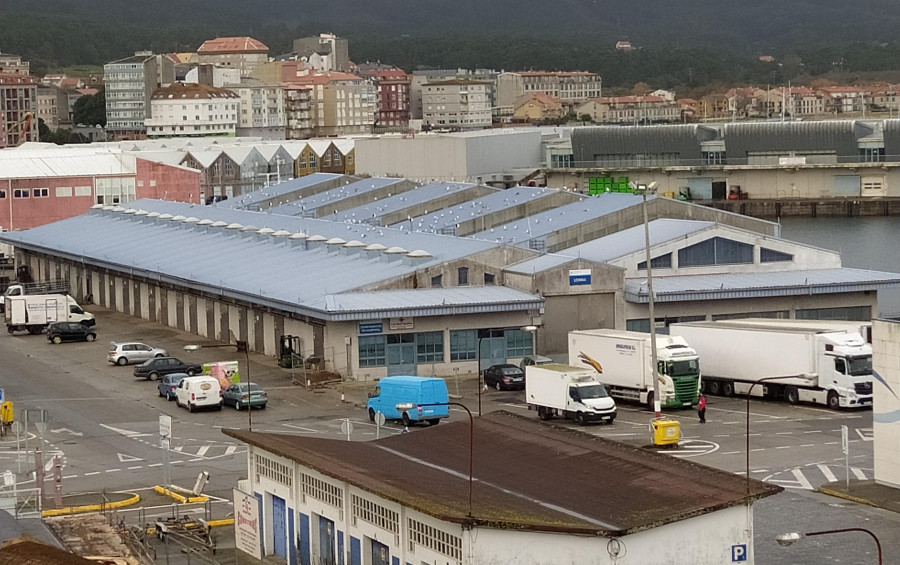 Queda desierta la adjudicación de la vieja lonja de Ribeira para usar en la reparación de redes