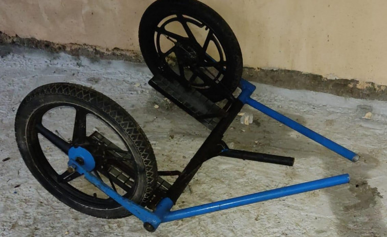 El campo de entrenamiento en Neixón del club Atletas Caninos es objeto de robos y destrozos