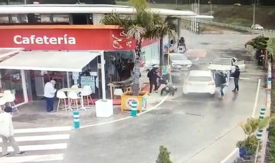 Espectacular arresto a punta de pistola en Sanxenxo por un alijo de heroína