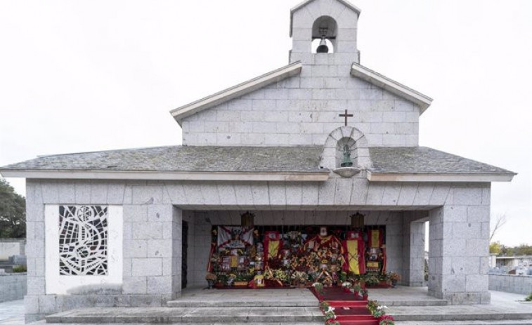 El Gobierno paga unos 750 euros al mes por el mantenimiento de la tumba de Franco en el cementerio de Mingorrubio