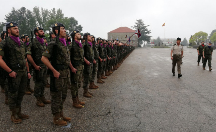 Fallece una soldado de la Brilat en un ejercicio de instrucción en Pontevedra