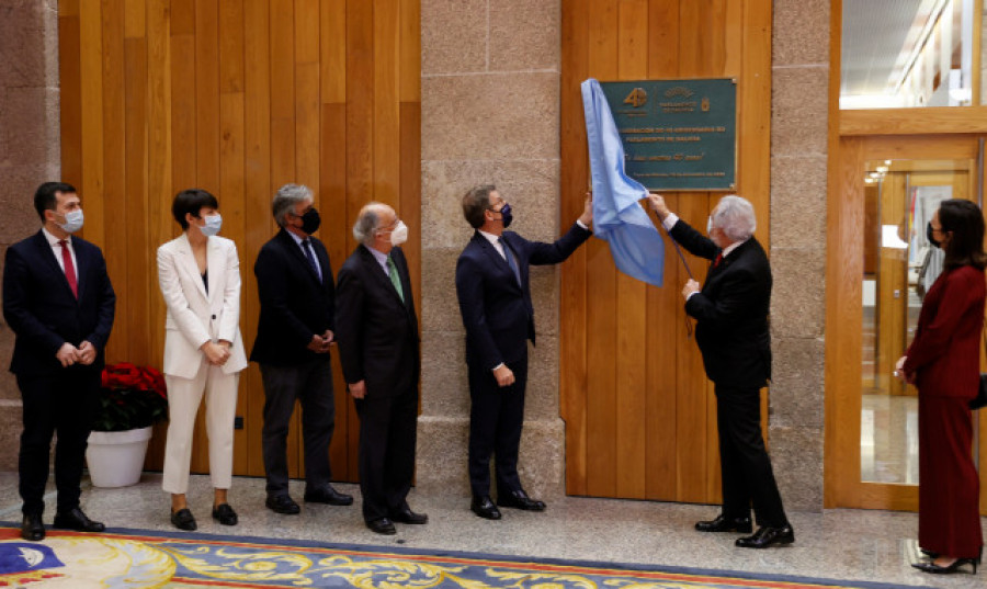 Galicia revindica el papel de su Parlamento en su 40 aniversario