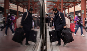 La llegada del AVE a Galicia, en imágenes