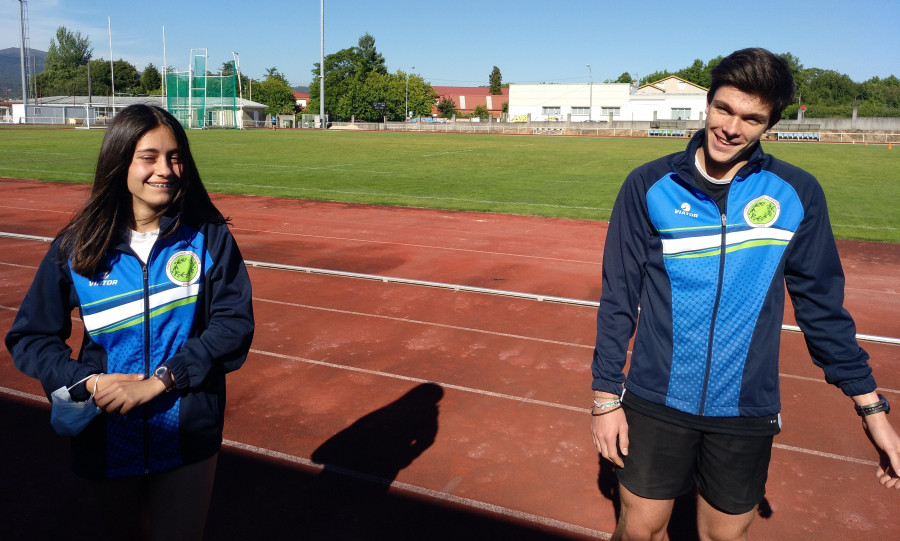 Celia Castro y Xoel Otero logran mínimas nacionales