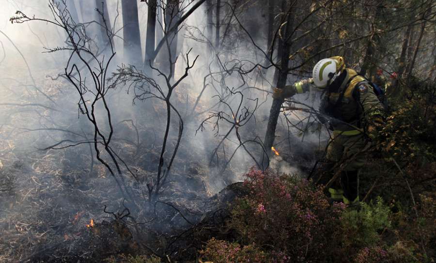 Sanxenxo tiene una media de casi ocho incendios al año y ultima su primer plan de prevención