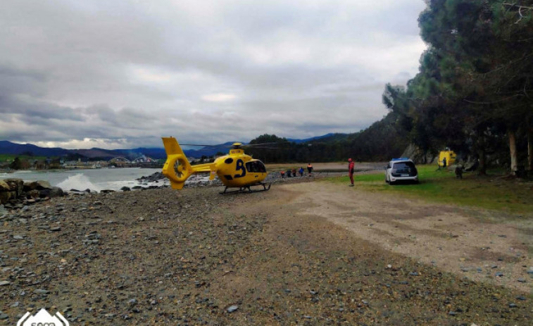 Muere al ser arrastrado por una ola al intentar rescatar un perro en Asturias