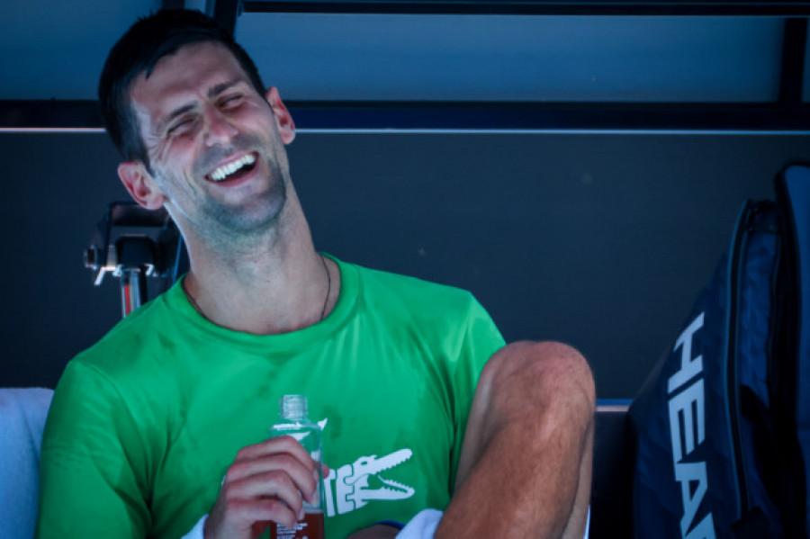 Novak Djokovic está mejor en Australia