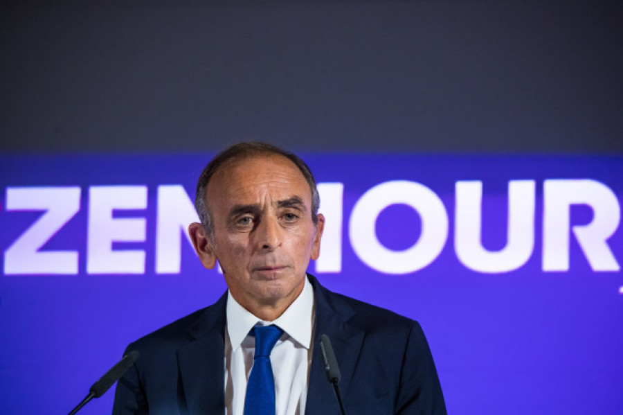 El candidato ultra francés Zemmour, condenado por incitación al odio racial