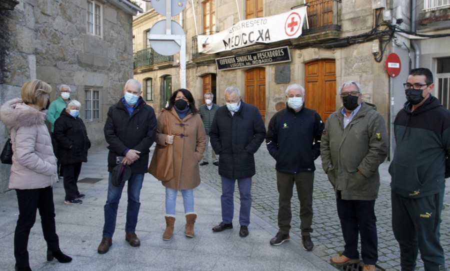 La Gerencia ampliará la sala de espera para minimizar el riesgo de contagio en el Consultorio de Vilaxoán