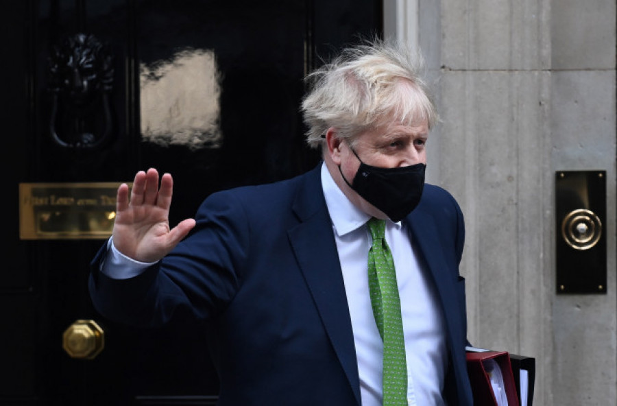 Johnson ante una semana decisiva al divulgarse el informe del "Partygate"