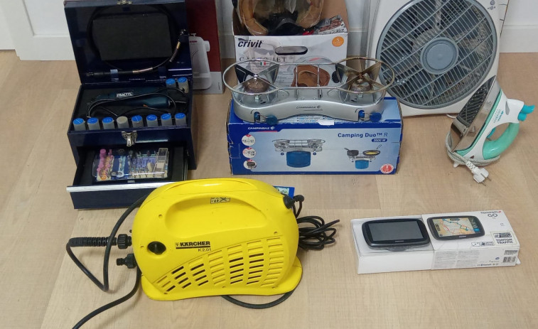 Detenida una vecina de A Pobra como presunta autora de siete robos en trasteros y tres hurtos en un tendedero y dos coches