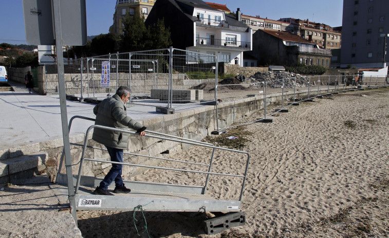 Una rampa “tobogán” para unir los tramos en obras del Paseo Marítimo