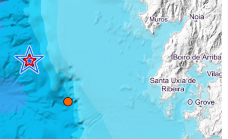 Registrados cuatro terremotos de magnitudes que oscilaron entre 4,6 y 1,9 grados y que se dejaron sentir en Arousa