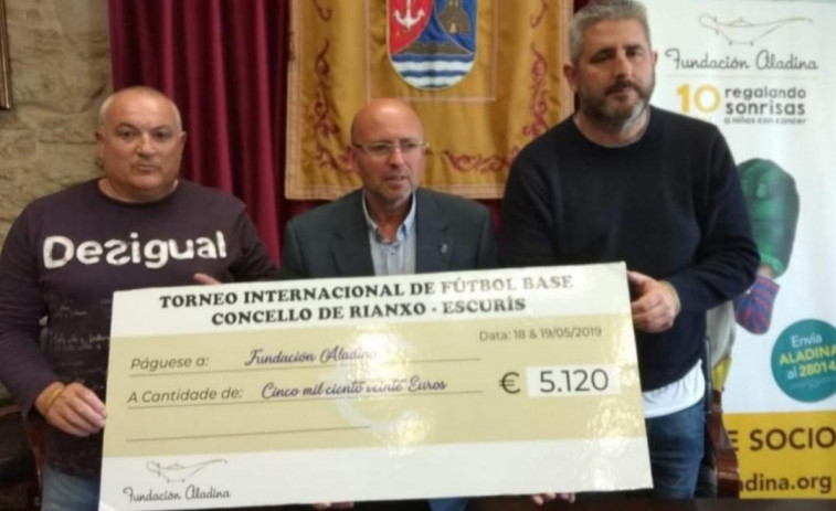 Boiro acogerá un torneo de fútbol base a beneficio de Fundación Aladina en mayo