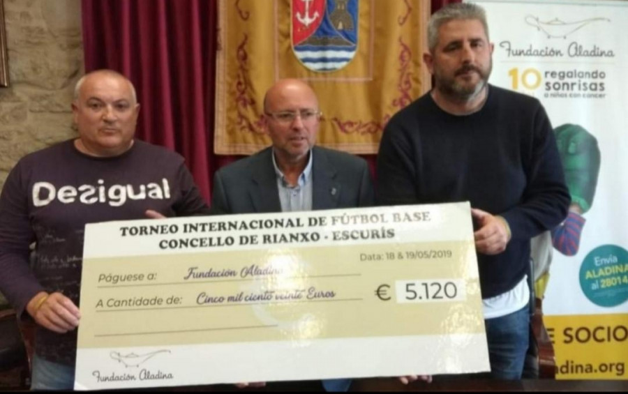 Boiro acogerá un torneo de fútbol base a beneficio de Fundación Aladina en mayo