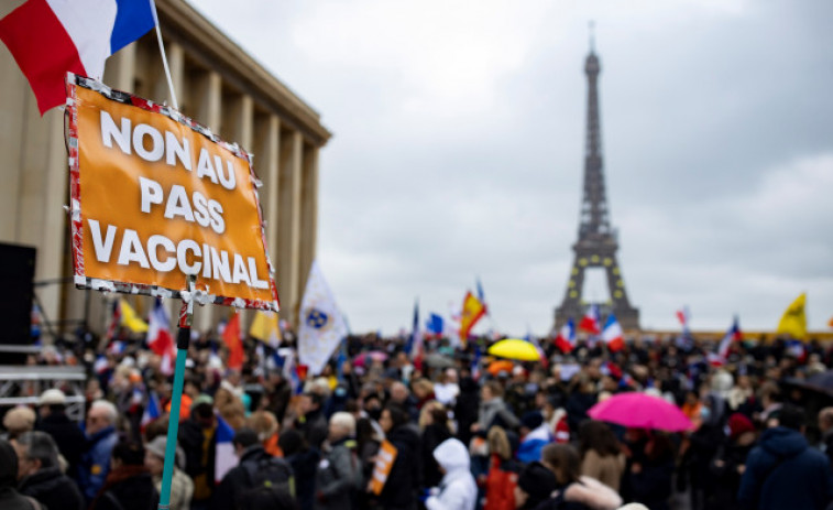 París y Bruselas prohíben las protestas contra las restricciones sanitarias