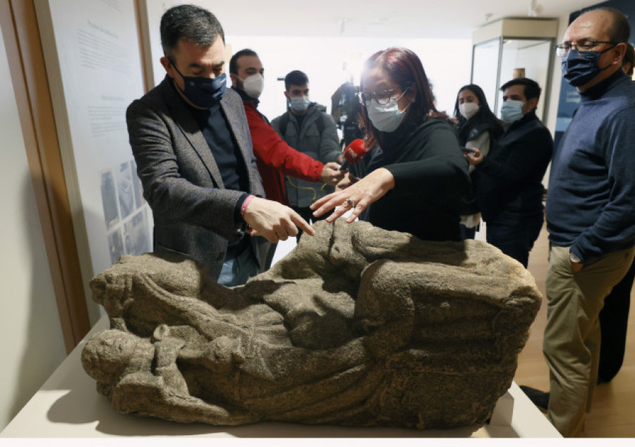La Virgen descubierta en el Sar se incorpora al Museo de las Peregrinaciones