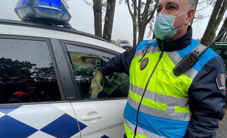 Dos personas que corrían por un sendero de O Vilar localizan al septuagenario desaparecido