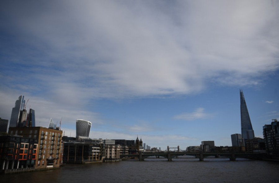 Alerta roja en Londres y otras zonas de R.Unido ante la entrada de Eunice