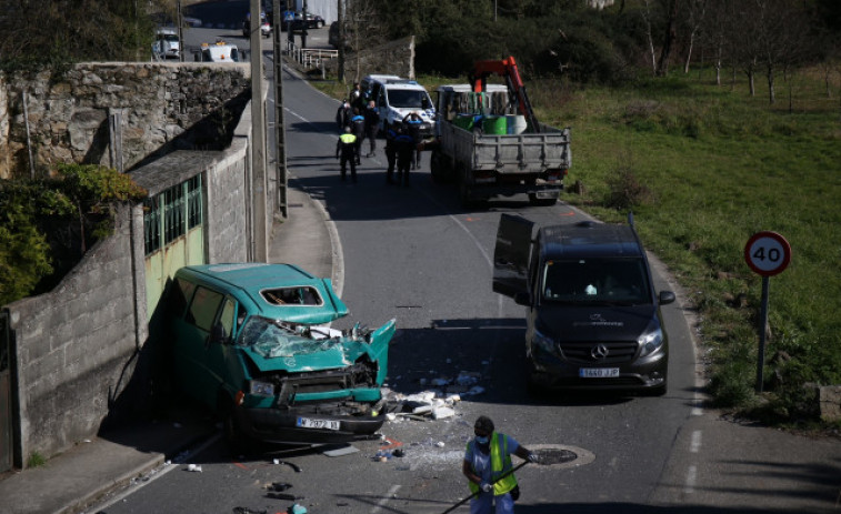 Galicia inició 2022 con siete muertos en carretera, cinco más que en 2021