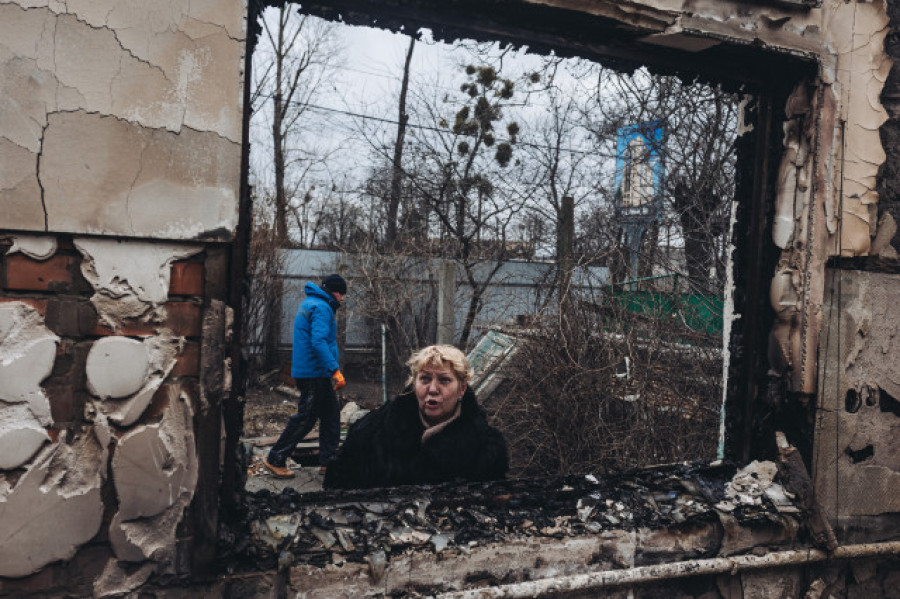 Rusia continúa su cerco a Kiev con combates en varias direcciones