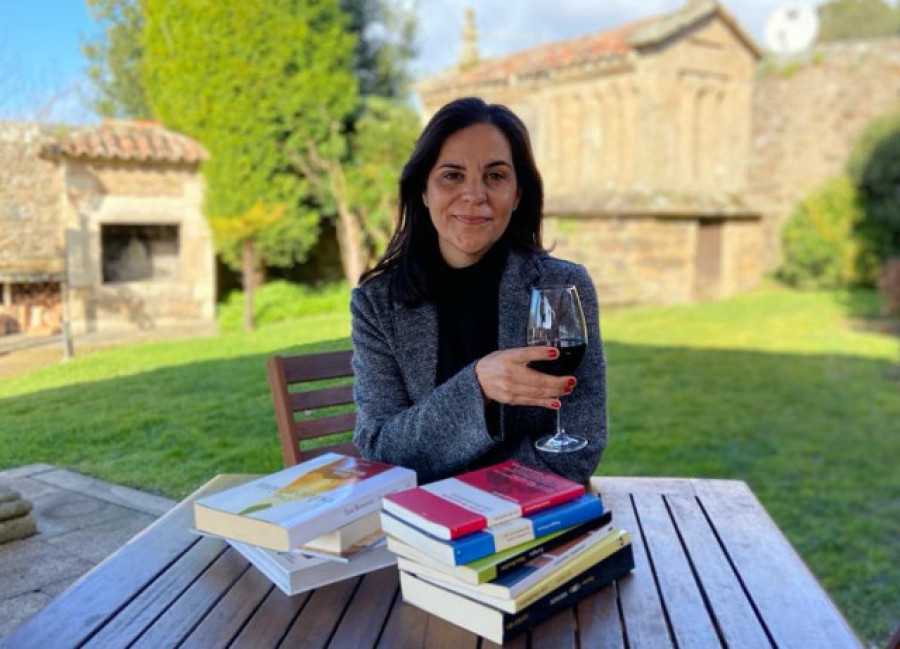 El vino y la literatura maridan en Pazo do Río