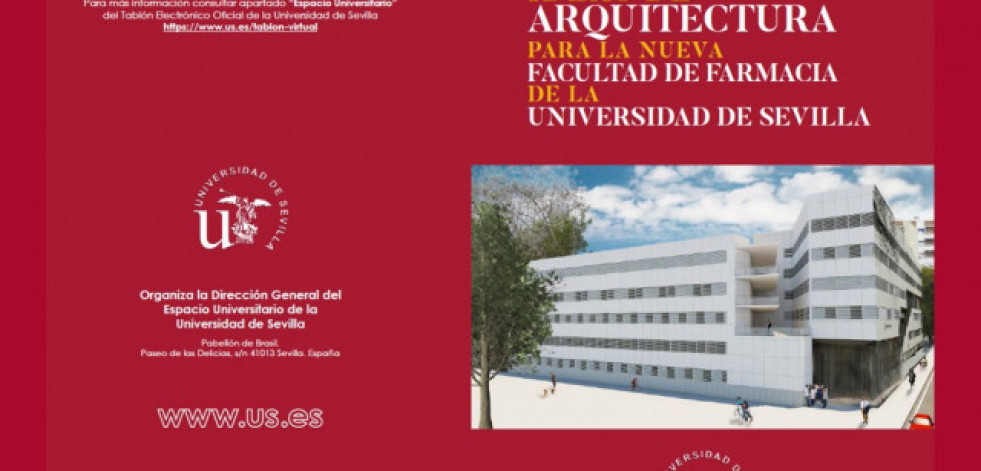 El COAG anima a enviar propuestas para remodelar la Facultad de Farmacia de Sevilla