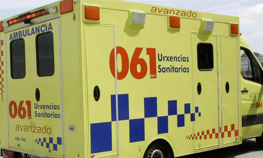 Rescatado un hombre con un brazo atrapado debajo de la rueda de un vehículo en Vilanova