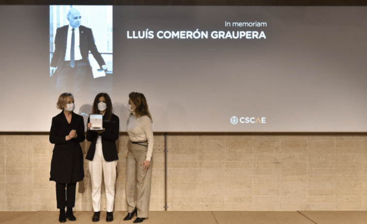 Lluís Comerón, Medalla de Oro de la Arquitectura