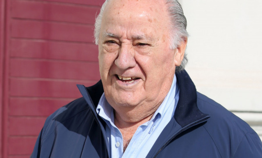 Amancio Ortega cobrará 1.552 millones de euros con el primer dividendo del año de Inditex