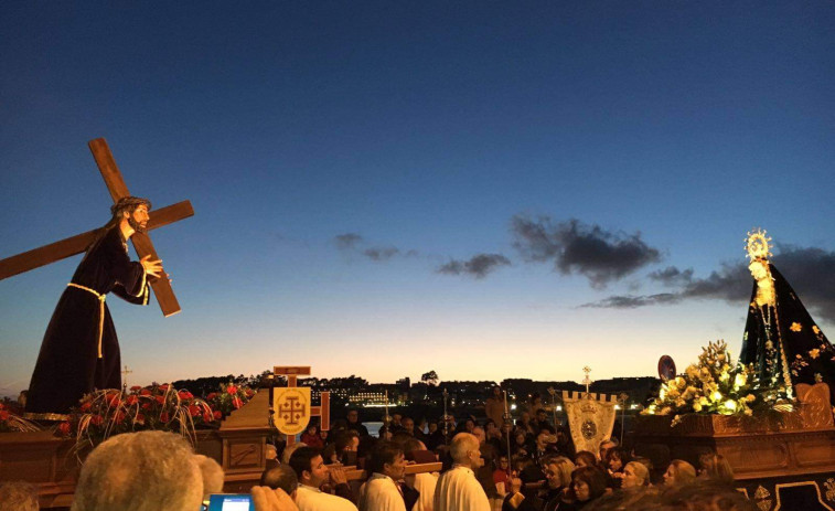 Las procesiones volverán a la Semana Santa de Sanxenxo tras dos años de silencio