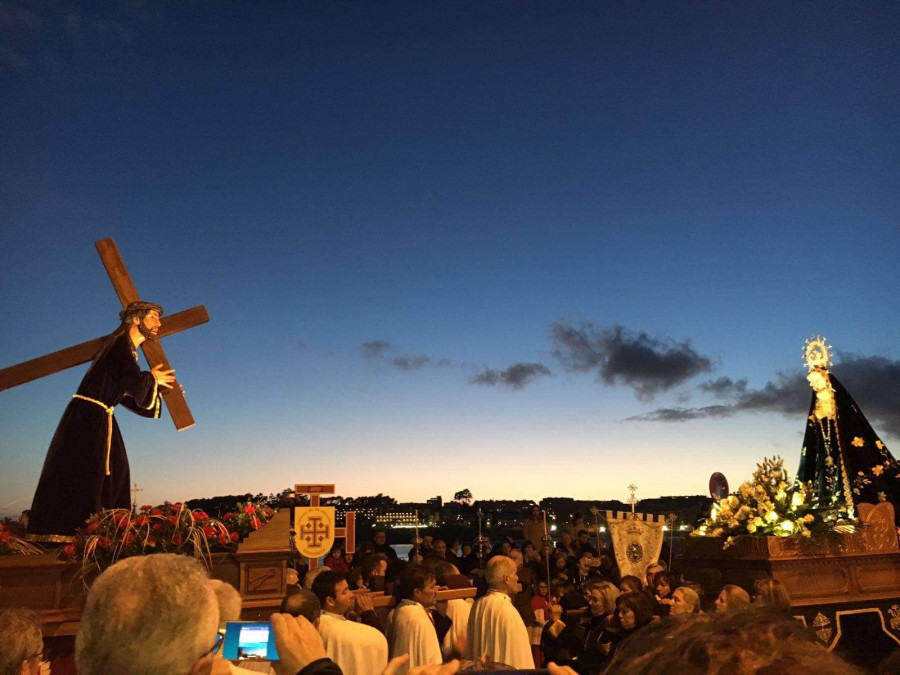 Las procesiones volverán a la Semana Santa de Sanxenxo tras dos años de silencio