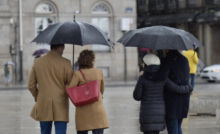 Galicia tendrá este jueves una jornada festiva con lluvias y tormentas