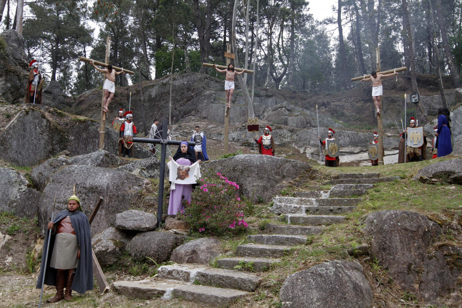 Paradela da inicio a las escenas centrales de Semana Santa sin restricciones covid ni mal tiempo