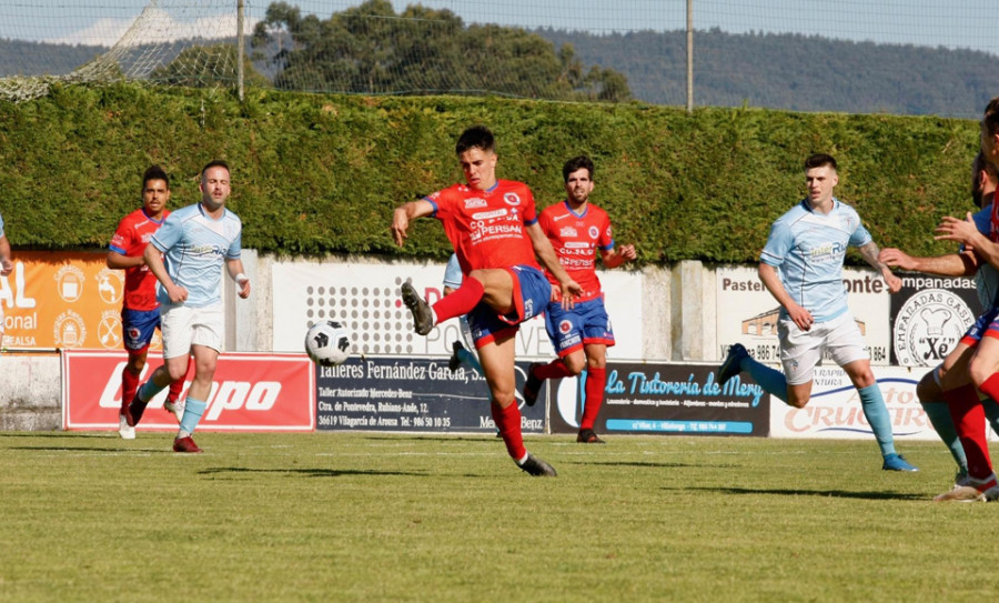La UD Ourense hizo valer su fondo de armario en Vilalonga