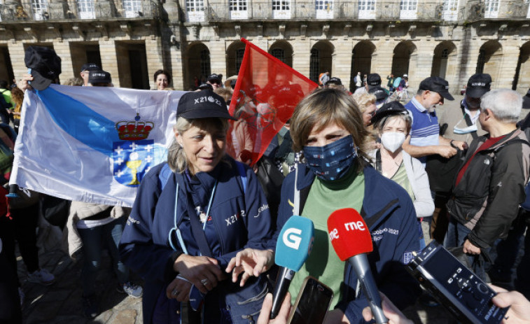 Galicia supera ya los 25.000 peregrinos antes de que finalice el período vacacional