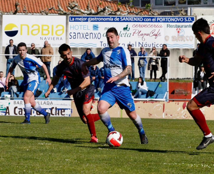 El Portonovo vence al Verín  con otro doblete de Fran Matos