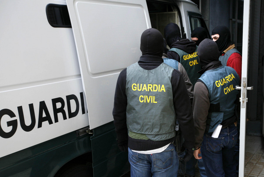 Nécora de Ouro para el ECO de la Guardia Civil por su lucha contra el narcotráfico