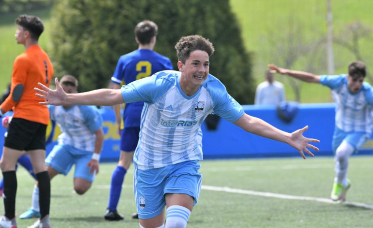 El caldense Rubén Fernández da la victoria a Galicia Sub 16 ante Asturias