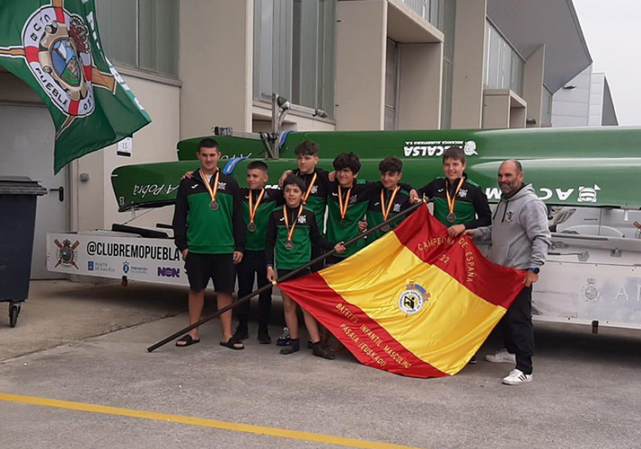 Los infantiles del CR Puebla se proclaman campeones de España