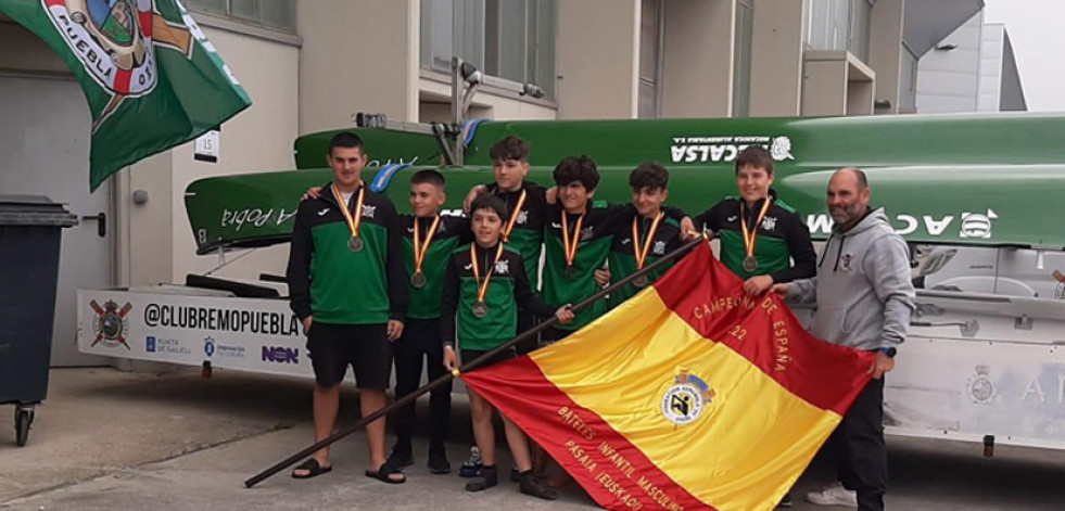 Los infantiles del CR Puebla se proclaman campeones de España