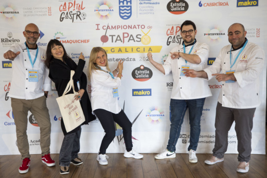 Comienza el primer Campeonato de Tapas gallego con la participación de 30 cocineros