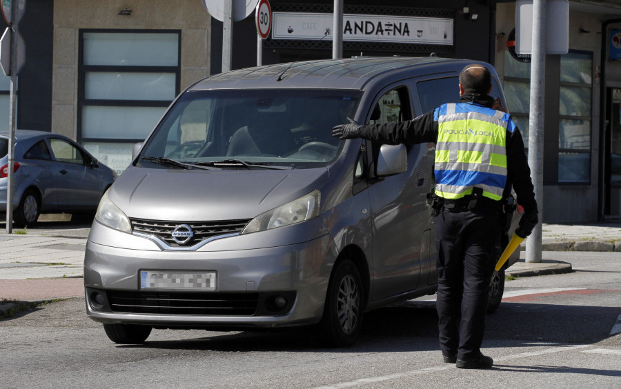 El alcohol fue la causa de ocho atestados de la Policía Local de Vilagarcía durante el fin de semana